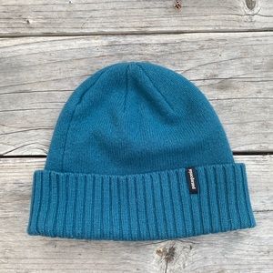 Patagonia Brodeo Beanie Blue Merino Wool